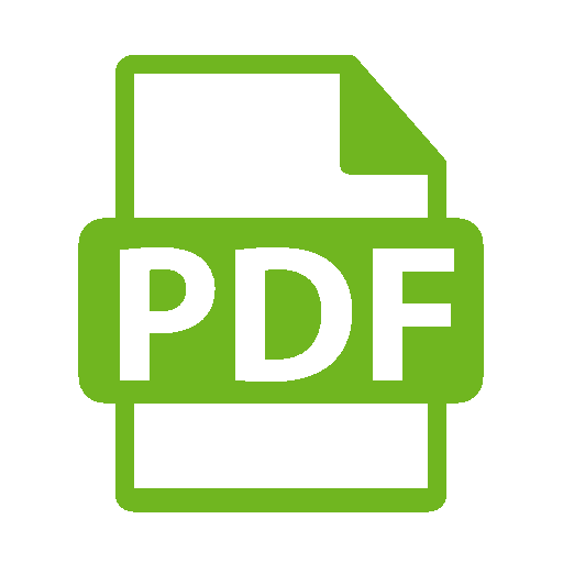 Icon pdf gruen